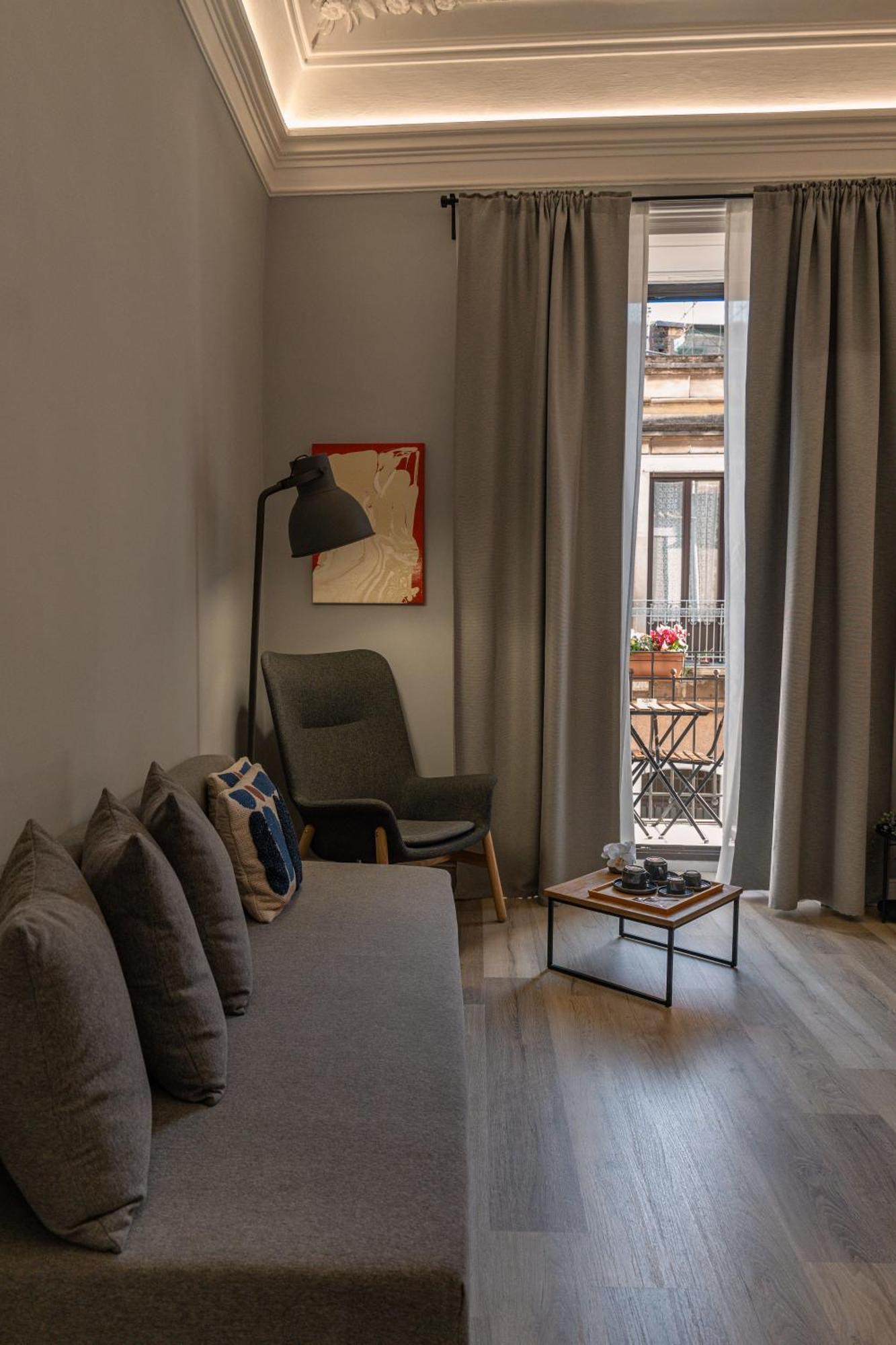 Calumidda Apartman Catania-Fontanarossai nemzetközi repülőtér Szoba fotó